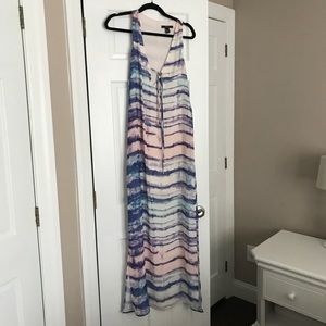Forever21 long sleeveless dress- size small